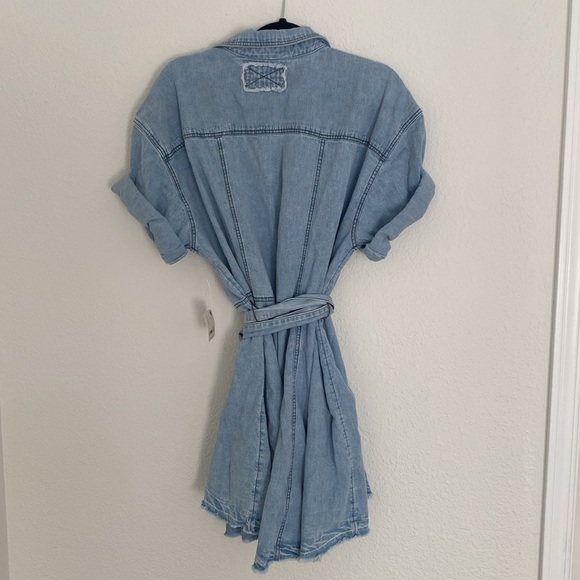 Free People - Jenny Denim Tunic - NWT - Picture 3 of 4
